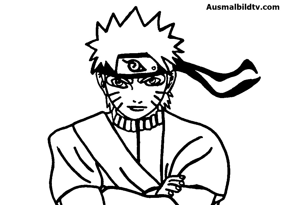 Naruto Ausmalbilder. 11 Stück Anime, Manga Kostenlos als PDF